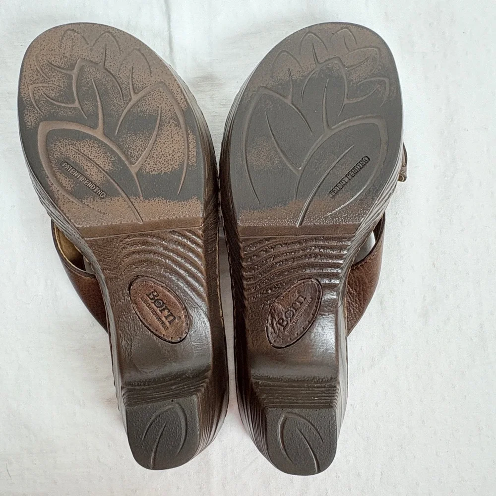 Born brown leather